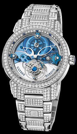 Replica Ulysse Nardin Exceptional Royal Blue Tourbillon 799-83-8 replica Watch